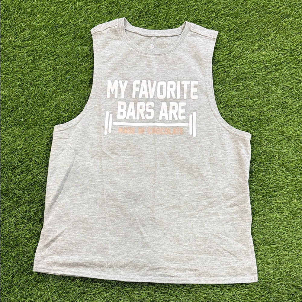 SO Muscle Tank - My Favorite Bars Are Made Of Chocolate